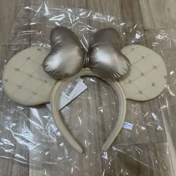 미키마우스 모양 머리띠 베이지색 택 포함