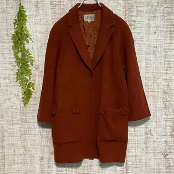 VIVID 여성용 아우터 코트 램스울 귀여운