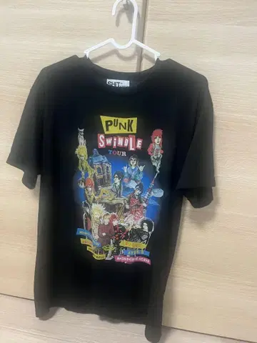 PUNK SWINDLE TOUR 티셔츠 M 사이즈 BiSH