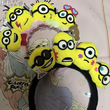미니언 머리띠 2세트