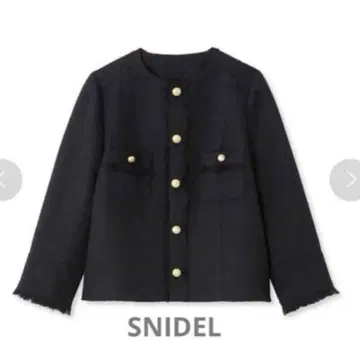 클래식 트위드 자켓 SNIDEL 스나이델