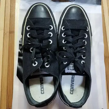 컨버스 올스타 블랙 로우컷 스니커즈