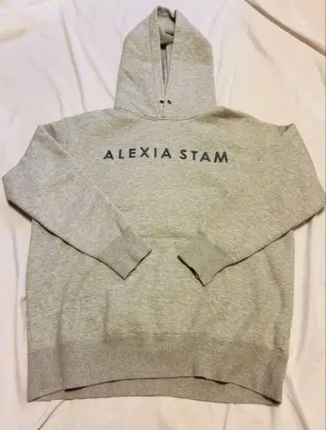 ALEXIA STAM 그레이 후드티