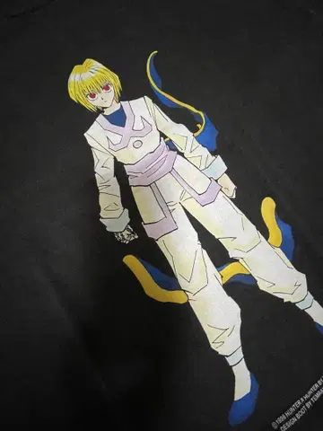 레어 HUNTER x HUNTER 크라피카 애니메이션 T셔츠 키루아