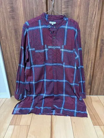 ENGINEERED GARMENTS 체크 무늬 플란넬 셔츠 M