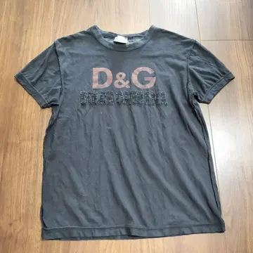 돌체앤가바나 D&G 블랙 여성용 티셔츠