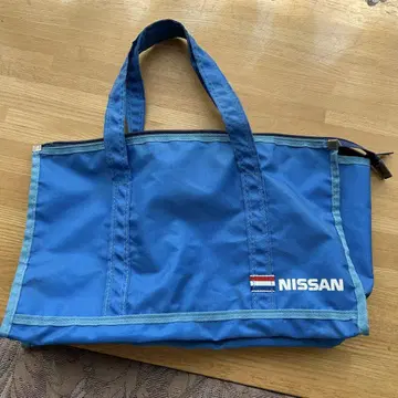 NISSAN 토트백 파랑