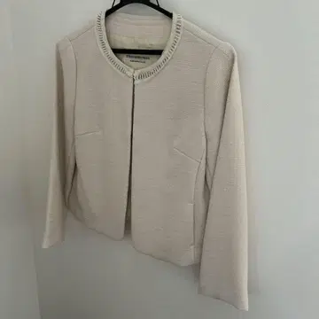 스트로베리 필즈 노카라 자켓 아이보리