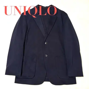 UNIQLO 새상품급 네이비 테일러드 자켓 저지 비즈니스