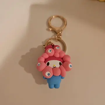 오사카 엑스포 산리오 미야쿠미야쿠 콜라보 키링 키홀더 마이멜로디