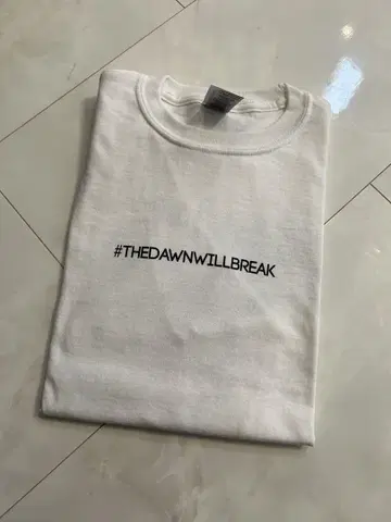 UVERWORLD 긴팔 티셔츠 M 사이즈 #THEDAWNWILLBREAK