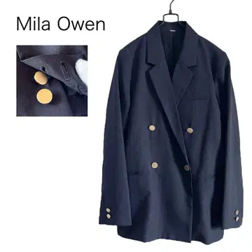 [컨디션 최상] Mila Owen 미라 오웬 네이비 자켓 골드 버튼 1
