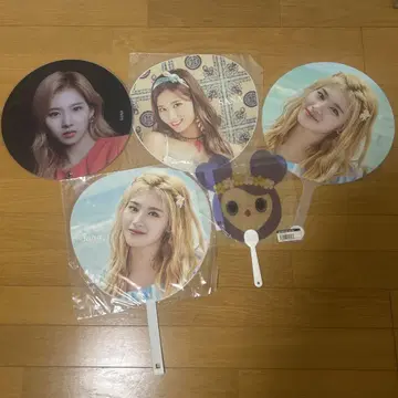 TWICE 사나 부채 5장 세트