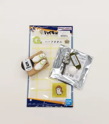 하이큐 아카아시 미니어처 슈즈 후쿠로다니 열쇠 참 세트