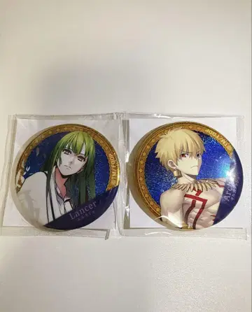 FGO 가챠메이트 홀로그램 캔뱃지 엘키두 길가메쉬