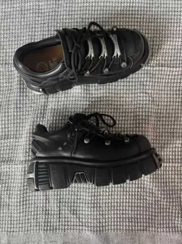 NEW ROCK M 106LACE S1 플랫폼 가죽 신발