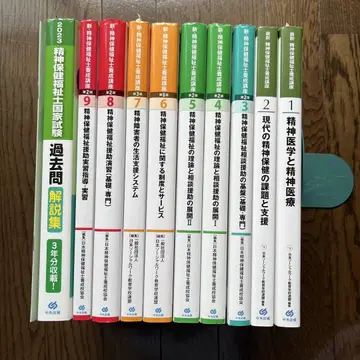 정신보건사회복지사 양성 강좌 교본, 기출문제