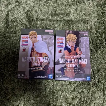 NARUTO 20주년 기념 피규어 호카게, 소년 2체 세트