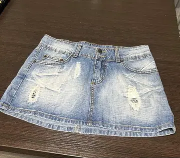 MACHINE 데님 미니 스커트 S 사이즈
