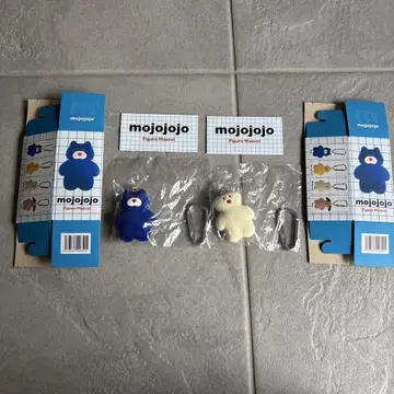 mojojojo 피규어 마스코트 페이스 마스코트 아오 고양이 2개 세트