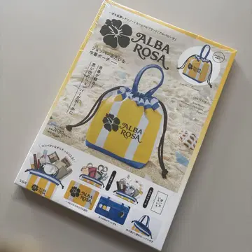 [ 새상품 미사용 ] ALBA ROSA 스트라이프 숄더백