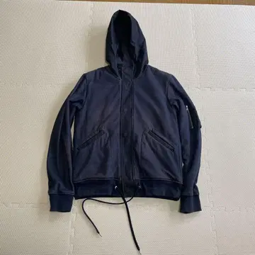 DISCOVERED 후드 부착 네이비 점퍼 사이즈 3