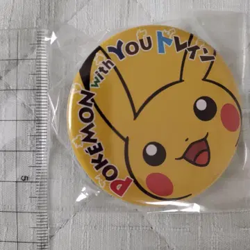 [ 무료배송 ] 피카츄 캔뱃지 with YOU 기차