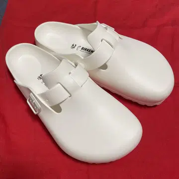 BIRKENSTOCK 화이트 샌들 43