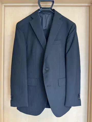 새상품 THE SUIT COMPANY 수트 컴퍼니 165-6Drop 블랙
