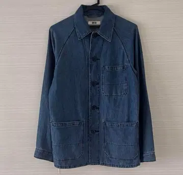 미사용에 가까운 UNIQLO 유니클로 유틸리티 데님 자켓 XL