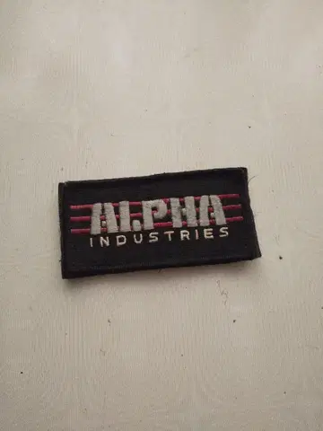 ALPHA 와펜, 자수 패치 플라이트 자켓, MA 1 벨크로