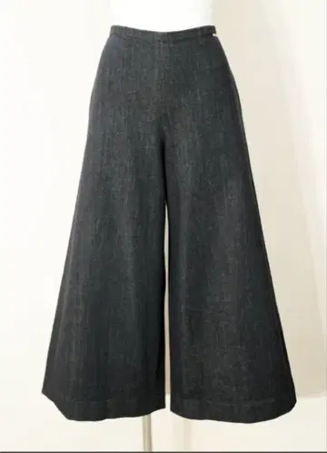 폭시 데님 와이드 팬츠