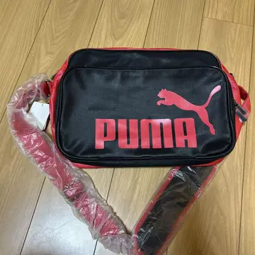 PUMA 스포츠 에나멜 허니콤 패턴 숄더백