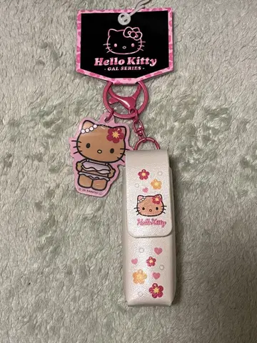 [새상품] 산리오 일광화상 키티 키티 립 케이스 참