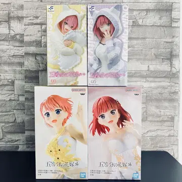 5등분의 신부 피규어 (이치카, 니노) 4종 세트