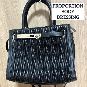 PROPORTION BODY DRESSING 퀼팅 백