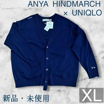[ 새상품 ] ANYA HINDMARCH x UNIQLO XL 가디건