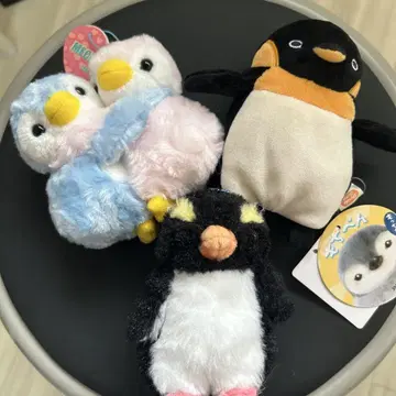 메챠러브 펭귄 모찌펜 블랙 펭귄 아일랜드 봉제 인형