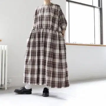 TOUJOURS Classic Gathered Dress