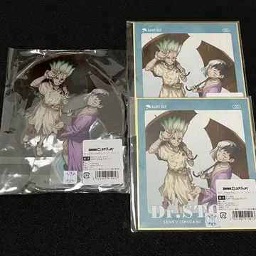 Dr.STONE dmm 스크래치 레이니 데이 이시가미 센쿠 아사기리 겐