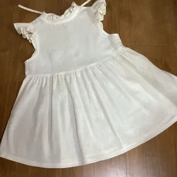 *프릴 옷깃 에이프런/타브리에/베스트/하프 린넨/핸드메이드*
