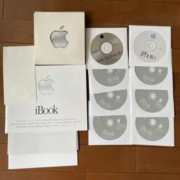 iBook- Mac OS 설치 디스크 & 매뉴얼