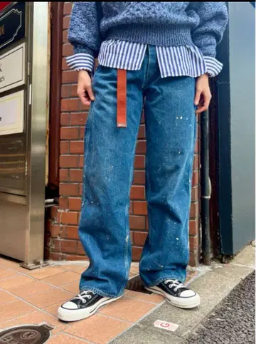 orSlow BEAMS BOY 페인터 팬츠
