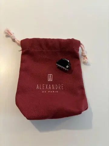 ALEXANDRE DE PARIS 블랙 헤어 클립