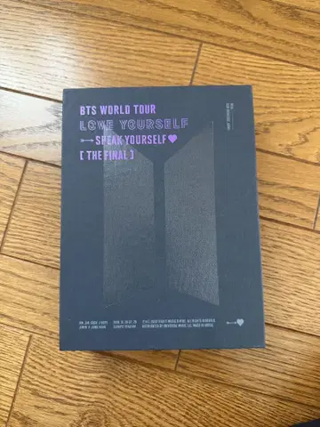 [ Blu-ray 한정판 ] BTS LOVE YOUR SELF