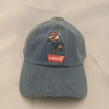 Levis 리바이스 슈퍼 마리오 콜라보 캡 데님지