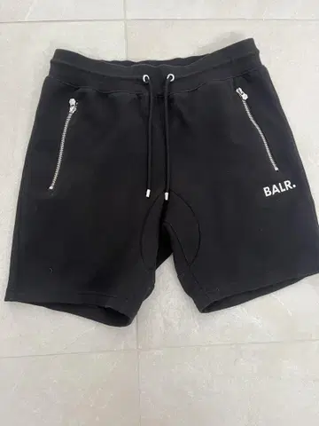 BALR. 블랙 숏팬츠 S