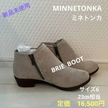 신발 부츠 미네통카 MINNETONKA 사이즈 6 23cm 상당 새상품