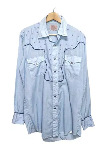60s-70s USA제 H BAR C Ranchwear 웨스턴 셔츠