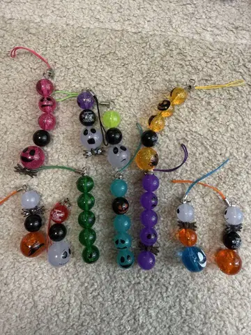 나이트메어 비포 크리스마스 비즈 스트랩 11개 세트